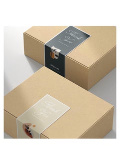 Y&D Box Seal Stickers, Thank You Package Labels, Adhesive Labels Decorative Baking Gift Bags Packaging Decals, for Cards Envelope Boxes Seals Stickers (3 Pack-150Pcs)  - Image 3