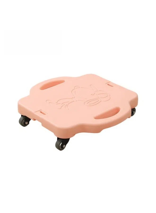 general Children's four-wheeled outdoor sports scooter kindergarten early education sensory integration training equipment balance scooter scooter