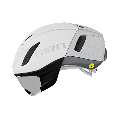 Giro Vanquish MIPS Cycling Helmet - Matte White Silver Medium - Image 2