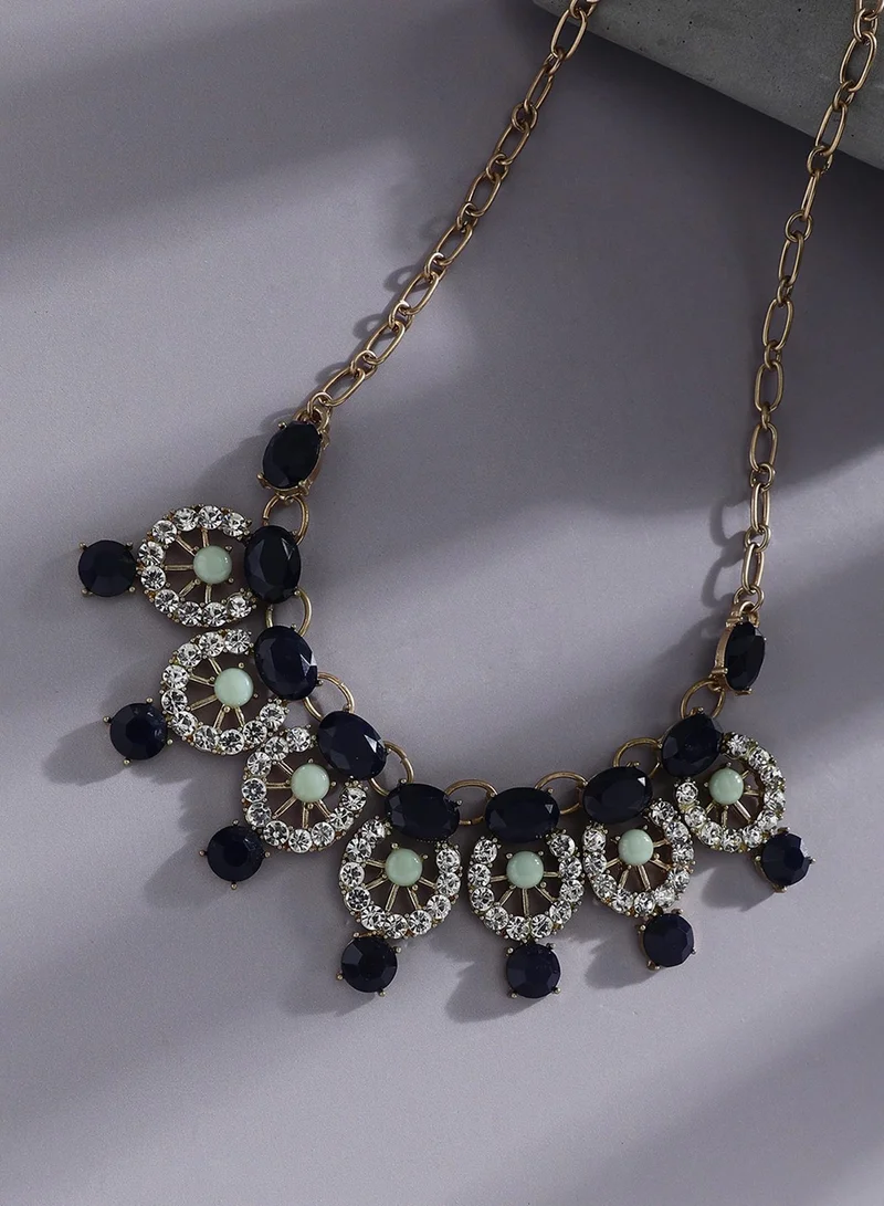 Sohi  Designer Statement Stone Artificial Necklace Jewellery for Women | Best Price UAE