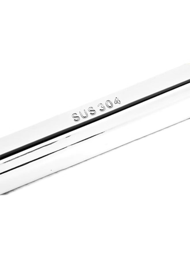 Yutai 304 Stainless Steel Square Plate Rectangular Thickened Tray Fruit Tray Bbq Plate Snack Plate Dinner Plate 3222 - Image 3