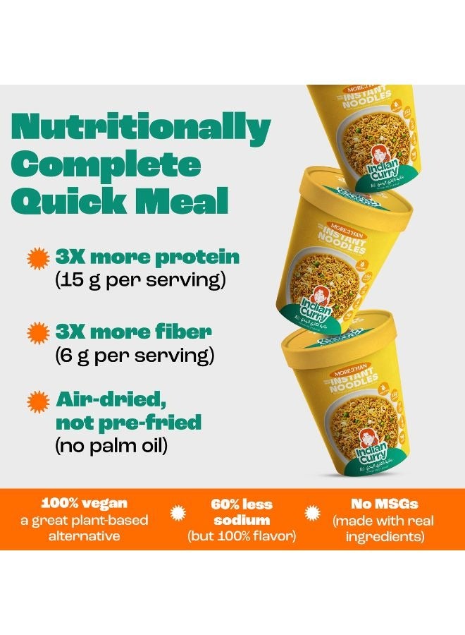 More Than Wholegrain Protein Plant-Based Curry Noodles 65g - Image 3