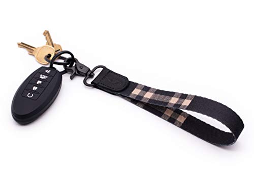 POCKT Lanyard for Keys Wristlet Strap Key Chain Holder for Men and Women - Cool Hand Wrist Lanyards for Keys and Wallets | Plaid - Image 2