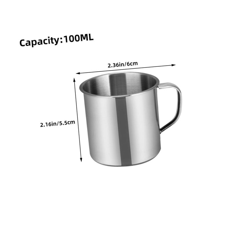 Stainless Steel Sippy Cups for Boys Girls Portable Water Mugs Set of 2 - Image 3