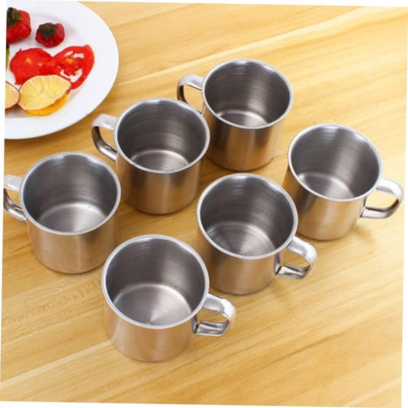 Stainless Steel Sippy Cups for Boys Girls Portable Water Mugs Set of 2 - Image 5