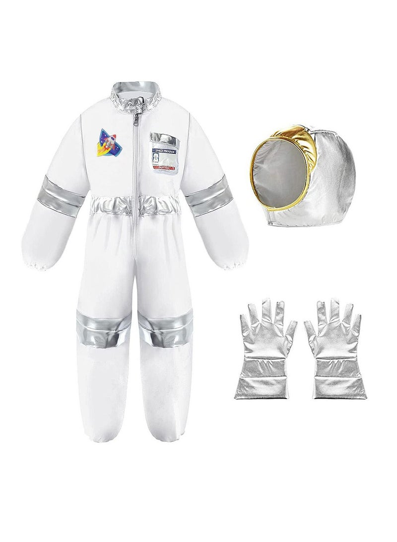 MIXDE Astronaut Costume Role Play Set - Pretend Astronaut Outfit With Realistic Accessories, Astronaut Costume For Kids And Toddlers Ages 3+ - Image 2