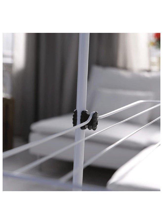 Vileda - Vileda Mixer 3 Cloth Dryer Tower Airer with 3 Shelves 30m, Flexible , 6 Laundry Grids, Versatile - White (132 x 71 x 71 cm) - Image 1