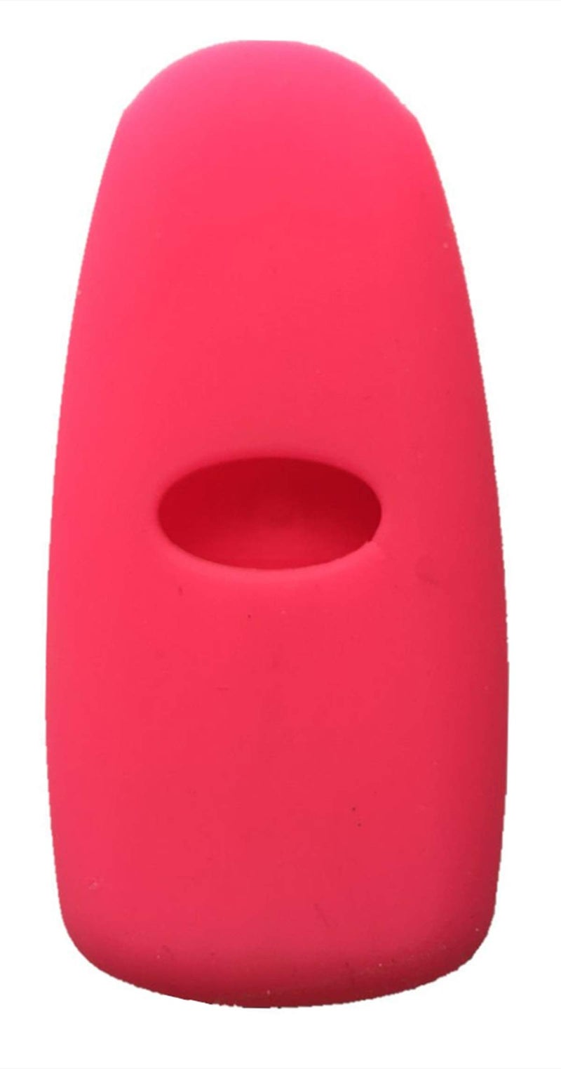 KAWIHEN Silicone Key Fob Cover Compatible with Ford C-Max Edge Escape Expedition Explorer Flex Focus Taurus M3N5WY8609 (Rose Bengal) - Image 2