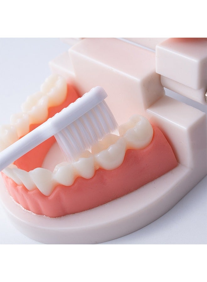 Generic 5Pcs Soft Bristle Toothbrush for Adults Mixed Color Oral Care Brushes Designed for Plaque Removal for Home Dormitory Travel  - Image 2