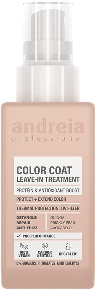 Andreia Professional Colour Coat Hair Repair LeaveIn Treatment 100 ml Spray Damaged Colour Treated Dyed Hair Anti Frizz Detangle Extend Colour