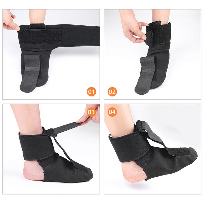 Plantar Fasciitis Night Splint Adjustable Ankle Brace Foot Orthotic Brace for Plantar Fasciitis Arch Foot Pain Tendonitis - Image 5