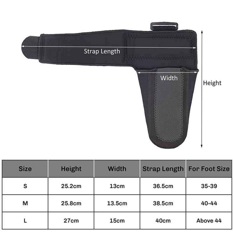 Plantar Fasciitis Night Splint Adjustable Ankle Brace Foot Orthotic Brace for Plantar Fasciitis Arch Foot Pain Tendonitis - Image 2