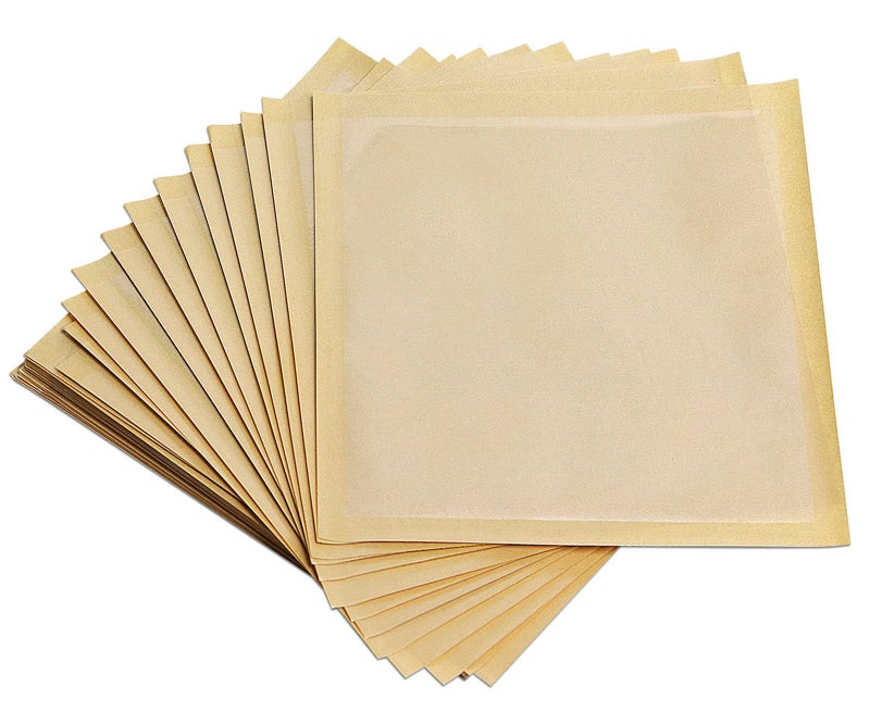 Goalfly 100 Pcs Bakery Bags with Window, 7.1 x 7.5 Inches Paper Sandwich & Donut Bags for Treat, Snack & Cookie Packaging (Brown) - Image 1