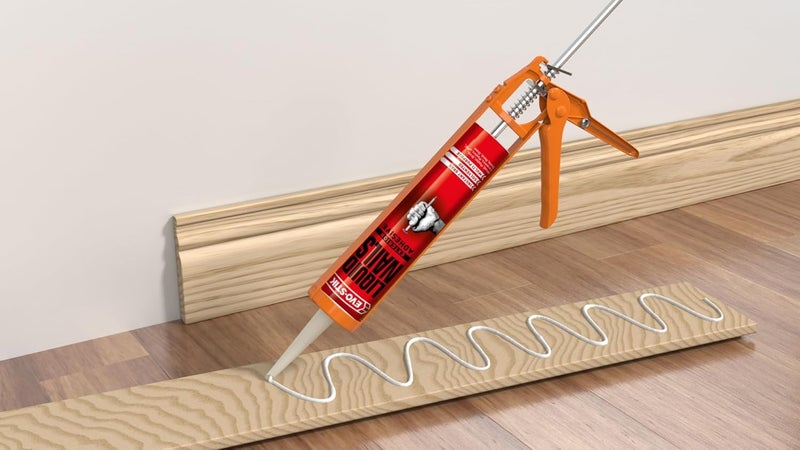 EVO-STIK Liquid Nails Exterior Adhesive 290ml Heavy Duty Multi Purpose Construction Glue with Instant Grab for Wood Brick Metal Stone Ceramics Glass & uPVC Strong Outdoor Bonding Adhesive - Image 2