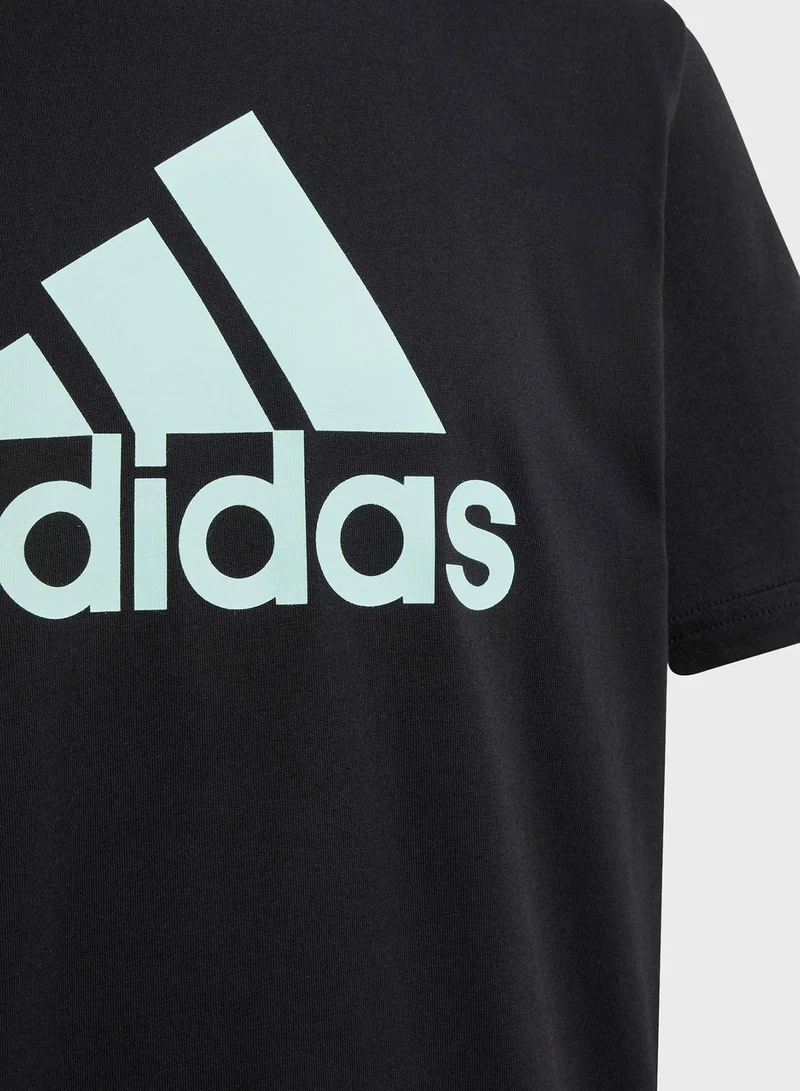 Adidas Essentials Big Logo Cotton T-Shirt