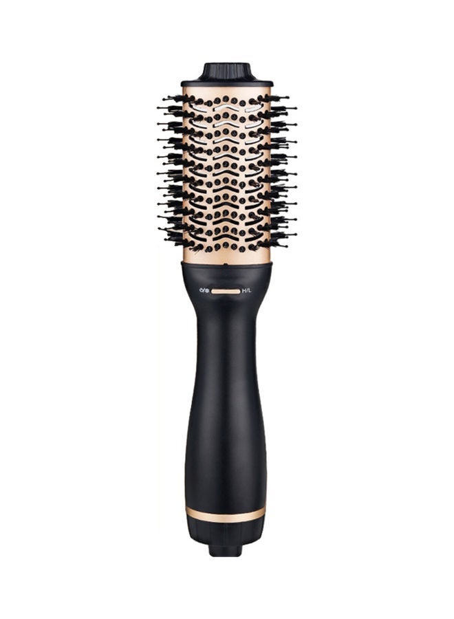 NIBEMINENT New Style Warm-Air Comb Multifunctional Electric Hairdryer Wet And Dry Black&gold - Image 1