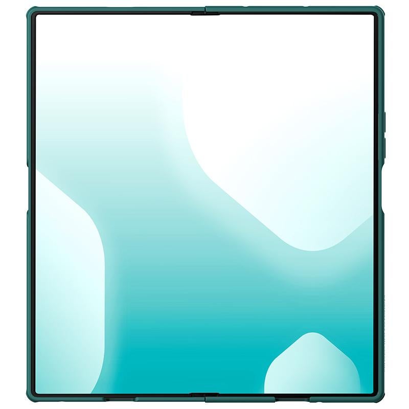 Nillkin For Samsung Galaxy Z Fold7 5G Fold Liquid Silicone Pc Phone Case With Stylus(Green) - Image 3