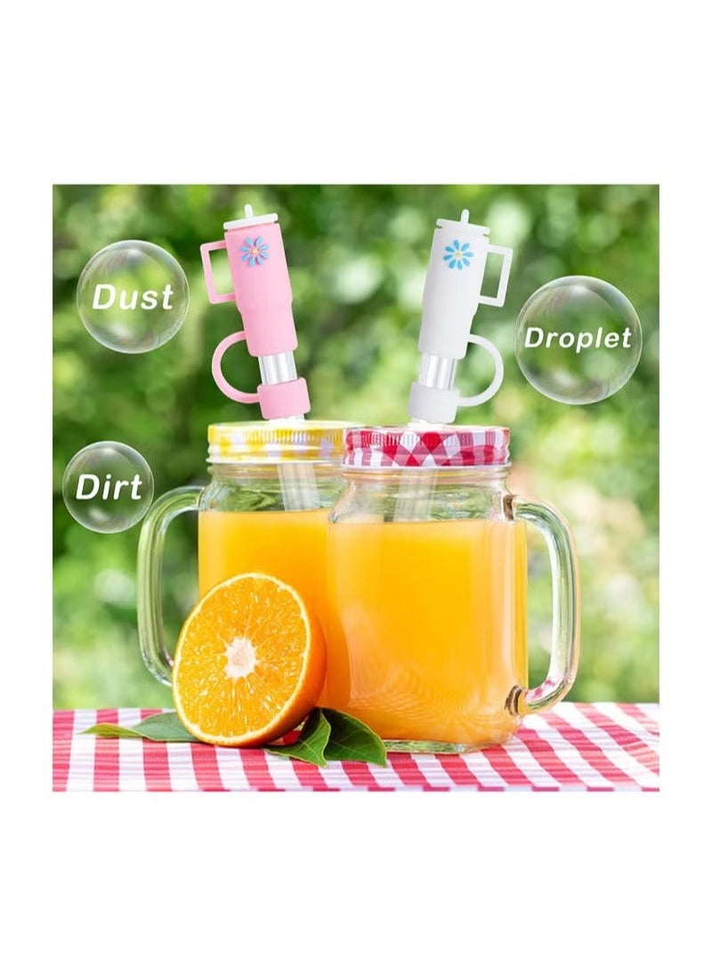Generic - Straw Cover for Stanley Cup, 6Pcs 10MM Straw Covers Cap Toppers for Stanley Cup 40&30 Oz, Straw Tip Covers for Stanley Cups Accessories - Image 1