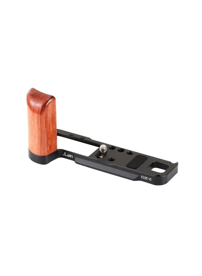 Jlwin Wooden Quick Release Plate Black For Fujifilm X100V X100VI Camera - Image 1