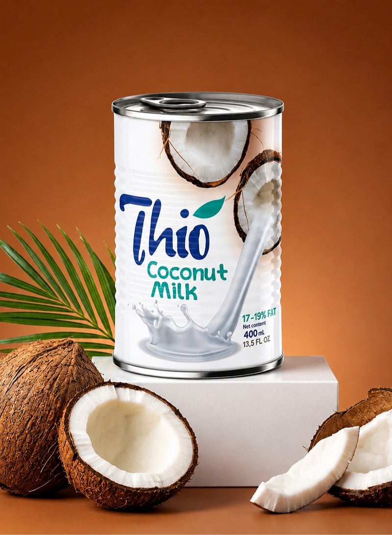 Theo Coconut Milk 17-19% Fat - 400ml - Image 2