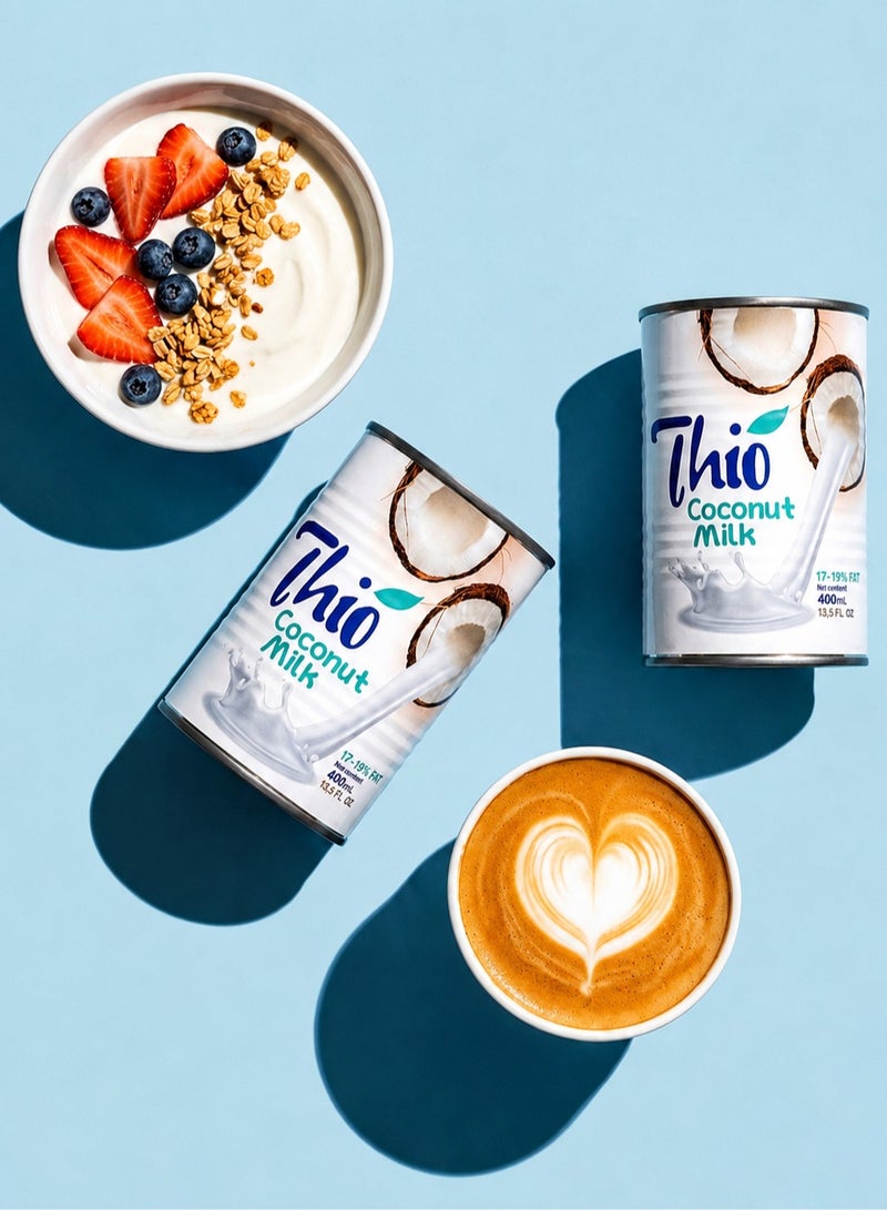 Theo Coconut Milk 17-19% Fat - 400ml - Image 3