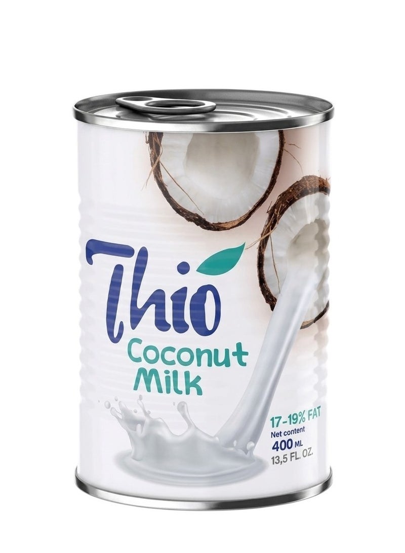 Theo Coconut Milk 17-19% Fat - 400ml - Image 1