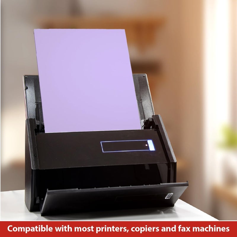 Staples Pastel Colored Copy Paper, Make Your Ideas Attractive and Long-lasting, 8.5-Inch x 11-Inch, Lilac Color - Image 2