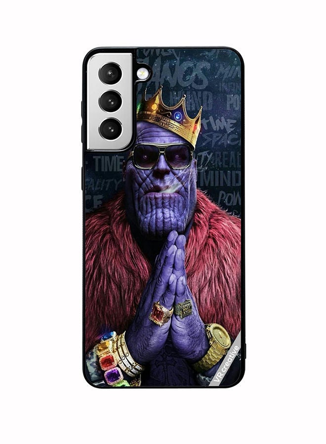 VR CREATIVE Protective Case Cover For Samsung Galaxy S22 Plus 5G Thanos Design Multicolour - Image 1