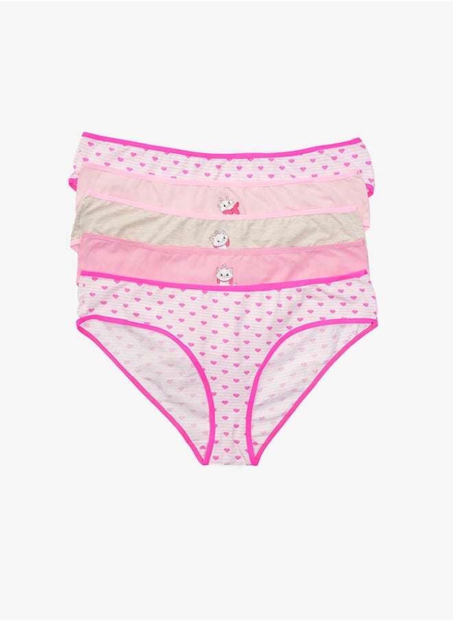Carina Pack of 5 Colored Full Brief Panties  - Image 1