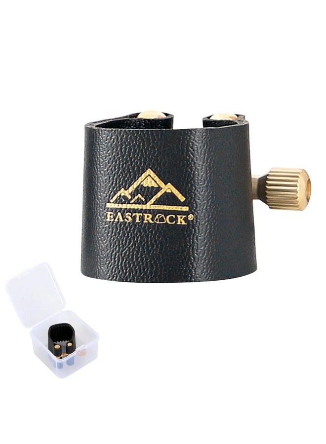 EASTROCK رباط ساكسفون ألتو، مشبك جلد لقرص ساكسفون، ملحقات الآلات الموسيقية للمبتدئين والطلاب - Image 1