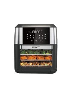 sokany Sokany Digital Air Fryer Without Oil, 1800Watt, 12.0 Liters, Black/silver - SK-ZG-8029 