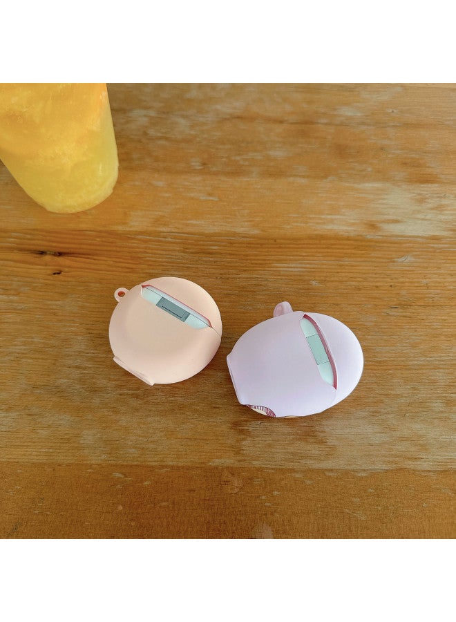 Loquat For HuaweiFreebuds456ipro3se2 Frosted Tpu Cartoon Soft Case Wireless Bluetooth Headset Protective Cover-Color:Q Version Cartoon Avatar Orange-Model:Suitable For Freebuds 5i - Image 5