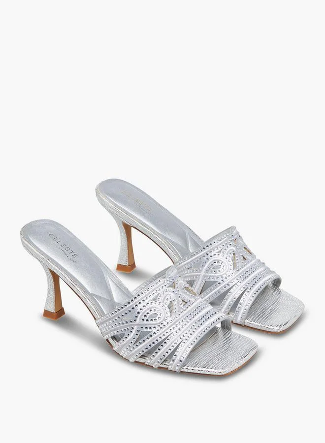 سيليست صنادل بكعب خنجري نسائية تشكيلة رمضان