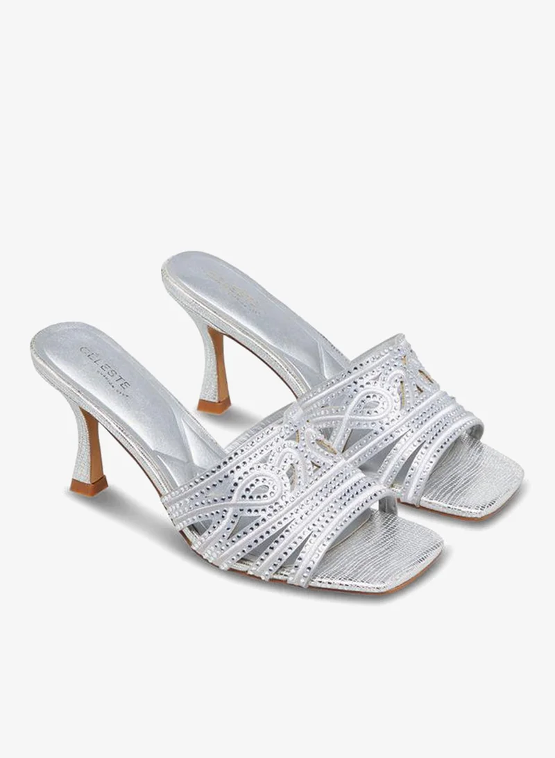 Celeste Women Stiletto Heel Sandals Ramadan Collection