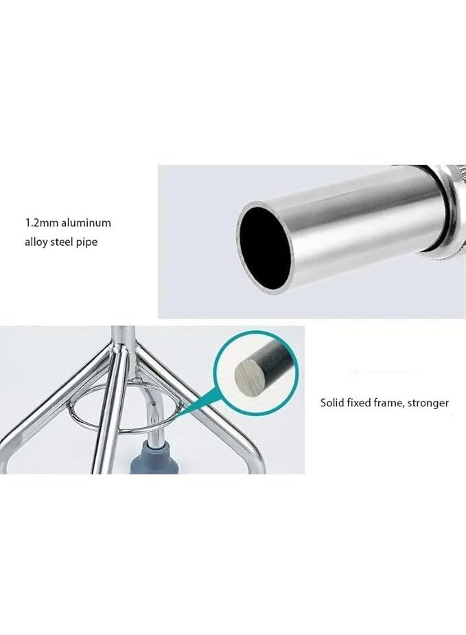 عكاز للمشي لكبار السن مصنوع من ستانلس ستيل بـ4 ارجل للامان - Image 4