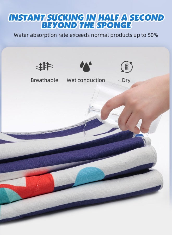 Soft Touch Toddler Pool Towel with Hood Kids Beach Towel for Boys Girls Hooded Bath Towel Wrap, Suitable for children 80-150cm tall - Image 4