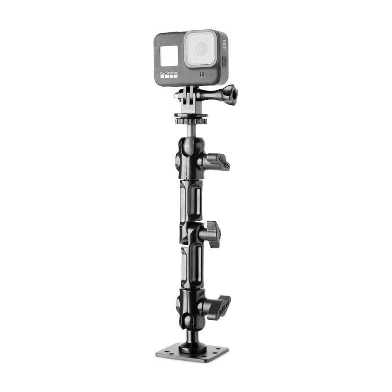 ARKON Mounts Heavy-Duty Wall Mount with Multi-Angle Arm for GoPro HERO Action Cameras | Fits GoPro Cameras | Flat-Surface Mounting | Tough Metal Construction | GPHD006 - Image 4