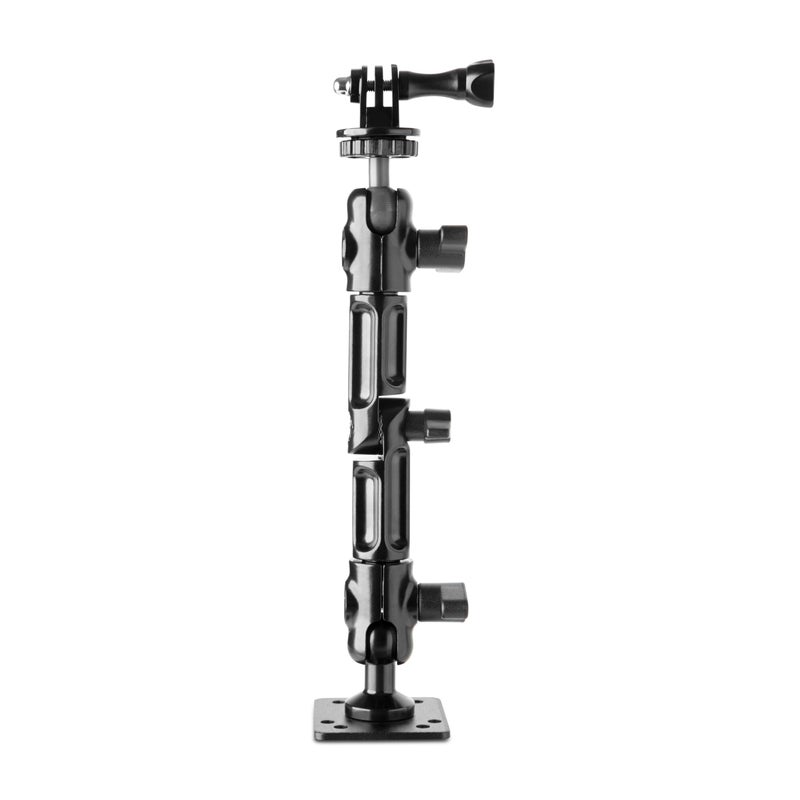 ARKON Mounts Heavy-Duty Wall Mount with Multi-Angle Arm for GoPro HERO Action Cameras | Fits GoPro Cameras | Flat-Surface Mounting | Tough Metal Construction | GPHD006 - Image 3