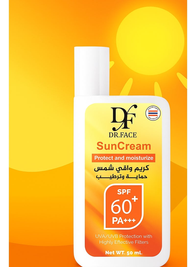 دكتور فيس كريم واقي شمس تايلاندي حماية وترطيب من الشمس 50 مل - Image 1