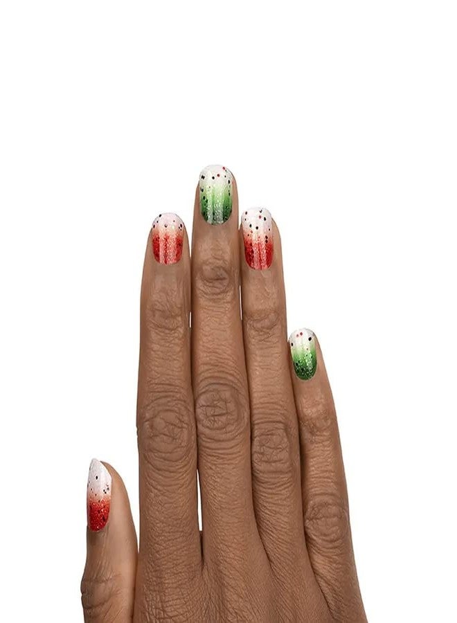 Color Street 'Make Spirits Bright' (FDG437) - Nail Polish Strips Home For The Holidays (Christmas 2022) - Image 3