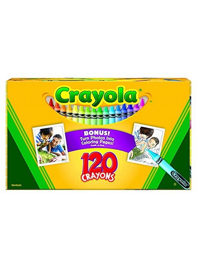 Crayola Llc Non Peggable Crayons 120Ct (Set Of 3) - Image 1