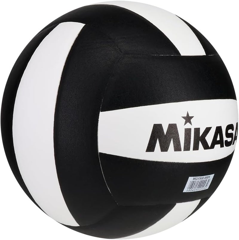 Mikasa كرة الطائرة الثقيلة ميكاسا MGV500 - الحجم الرسمي أسود/أبيض - Image 4