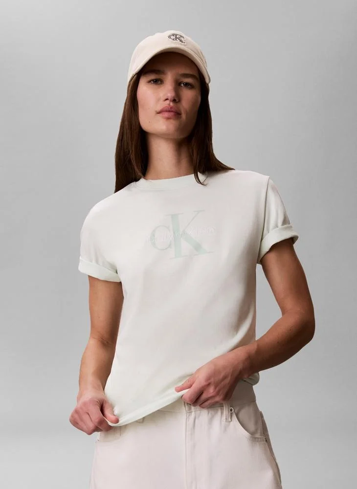 Calvin Klein Jeans  Classic Logo T-Shirt for Women | Best Price UAE