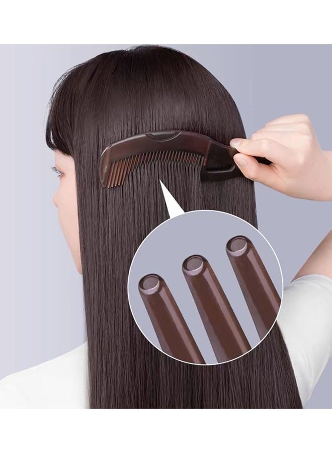 2 PACK Dandruff Comb, Hollow Tooth Hairbrush for Scalp Massage Refreshing and Dandruff Dirt Removal, Reduce Scalp Itching Oil, Scalp Care Comb with Skin Scraping Handle for Women Men - Image 5