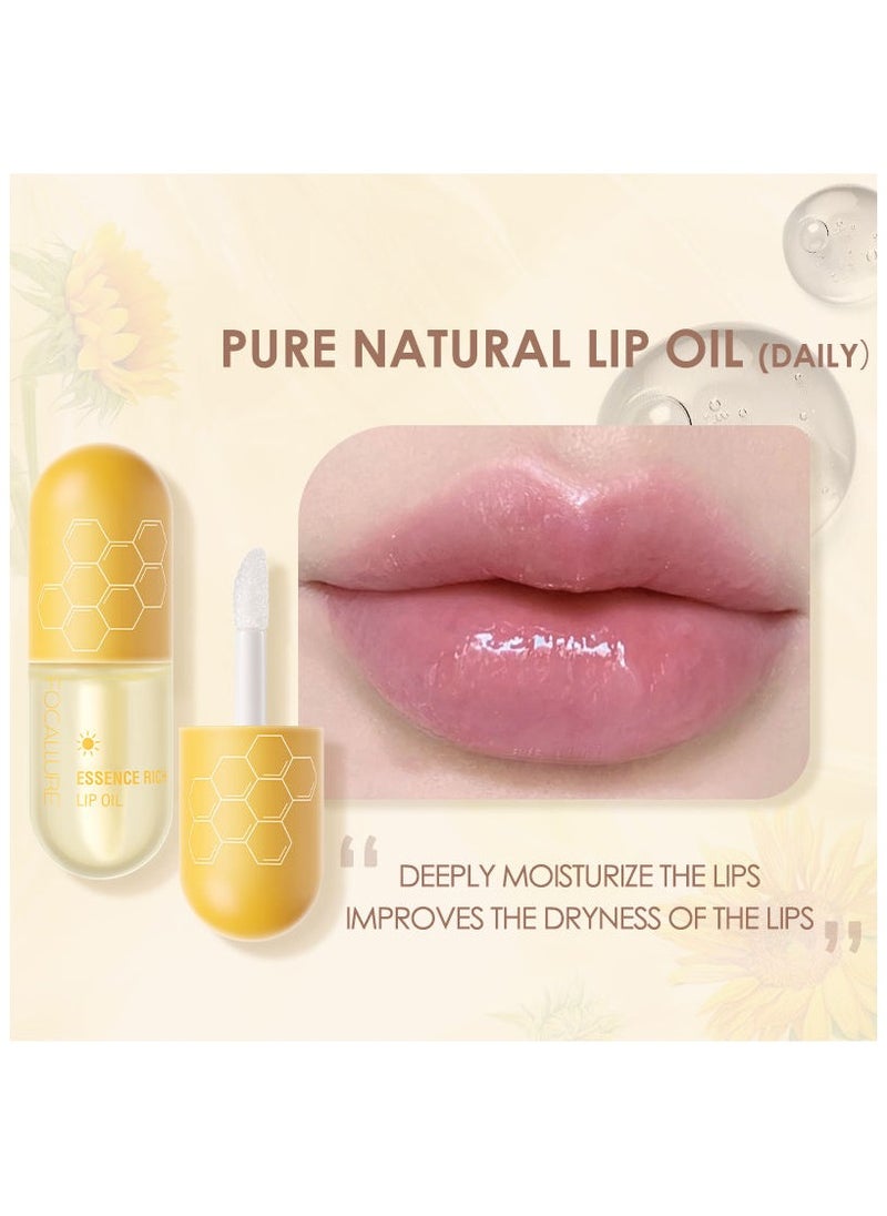 FOCALLURE Essence Rich Lip Oil 3 Daily & Night Use Kit  - Image 3