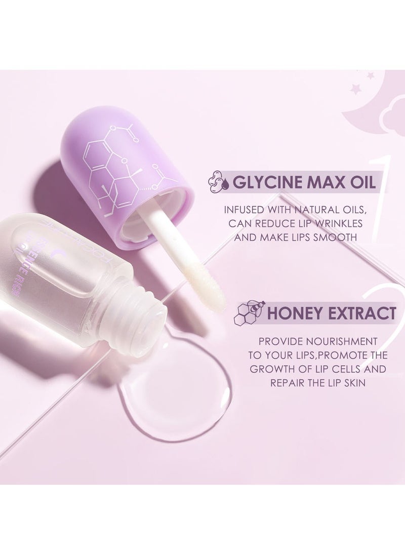 FOCALLURE - Essence Rich Lip Oil 3 Daily & Night Use Kit - Image 1