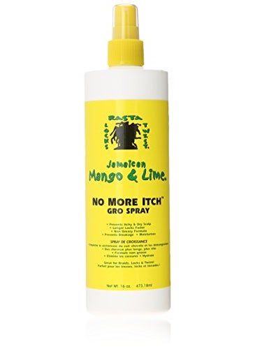 Jamaican Mango & Lime Jamaican Mango No More Itch Gro Spray, 16 Ounce 