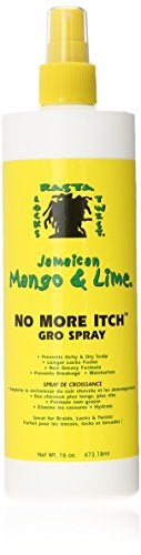 Jamaican Mango & Lime Jamaican Mango No More Itch Gro Spray, 16 Ounce