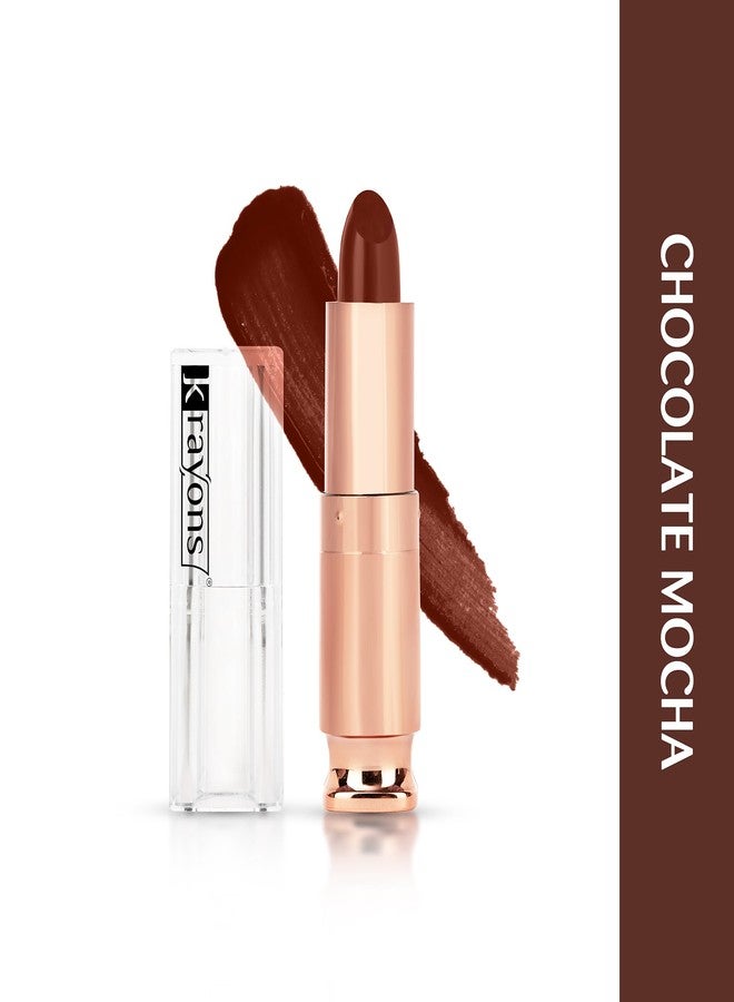 Krayons Classy Long Stay Matte Lipstick for Women|Intense Colour|Hydrating & Moisturizing|Highly Pigmented|Smooth & Light Weight|6 x 3.5gm|(Combo Pack of 6)|BEST OF NUDE - Image 4
