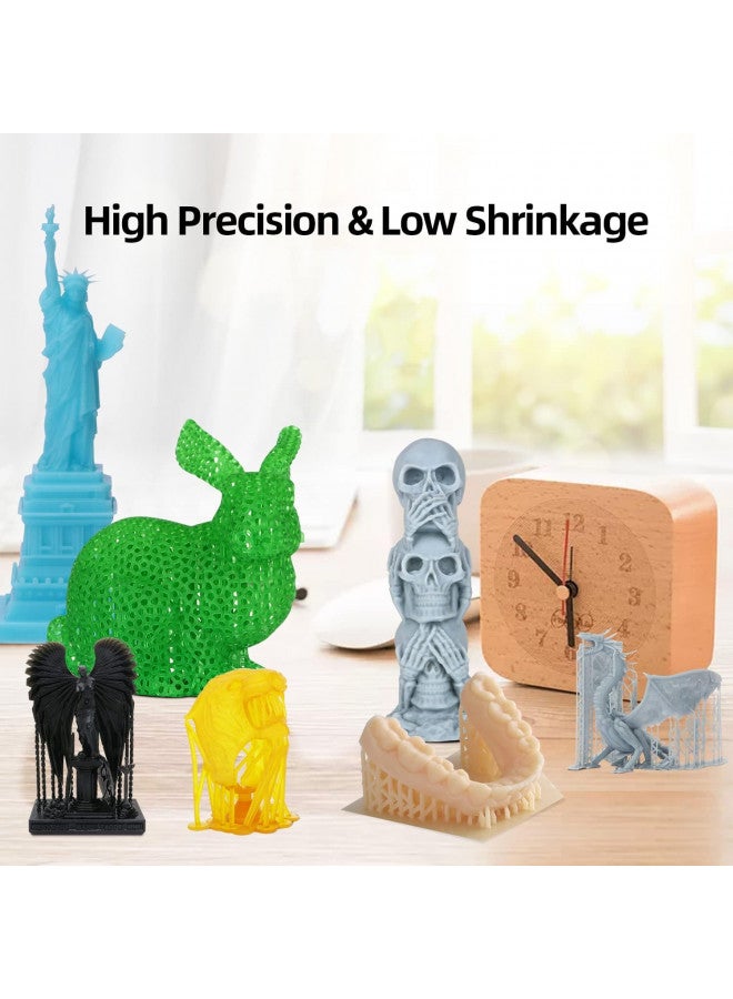Anycubic 3D Printer Resin, 405nm High Precision Fast Curing UV Photopolymer Resin For LCD 3D Printing, 1kg Black  - Image 2